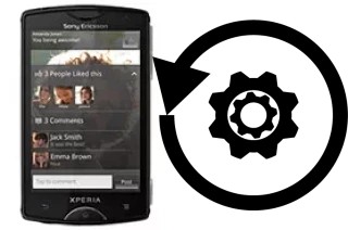 Cómo hacer reset o resetear un Sony Ericsson Xperia mini