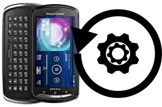 Cómo hacer reset o resetear un Sony Ericsson Xperia pro