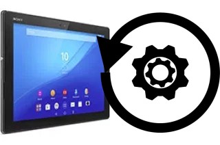 Cómo hacer reset o resetear un Sony Xperia Z4 Tablet LTE