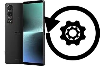 Cómo hacer reset o resetear un Sony Xperia 1 V