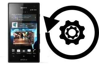 Cómo hacer reset o resetear un Sony Xperia acro S