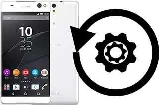 Cómo hacer reset o resetear un Sony Xperia C5 Ultra