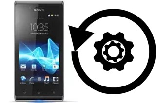 Cómo hacer reset o resetear un Sony Xperia J