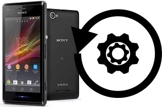 Cómo hacer reset o resetear un Sony Xperia M