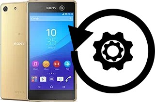 Cómo hacer reset o resetear un Sony Xperia M5 Dual