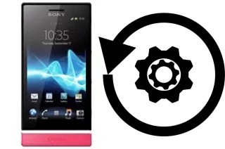 Cómo hacer reset o resetear un Sony Xperia U