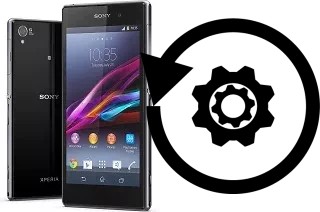 Cómo hacer reset o resetear un Sony Xperia Z1