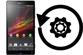 Cómo hacer reset o resetear un Sony Xperia ZL