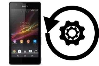 Cómo hacer reset o resetear un Sony Xperia ZR