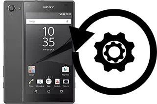 Cómo hacer reset o resetear un Sony Xperia Z5 Compact