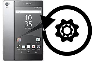 Cómo hacer reset o resetear un Sony Xperia Z5 Premium Dual