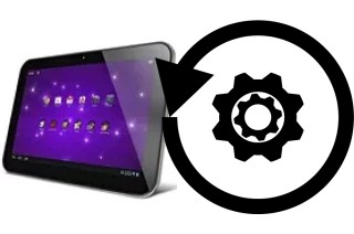 Cómo hacer reset o resetear un Toshiba Excite 10 SE