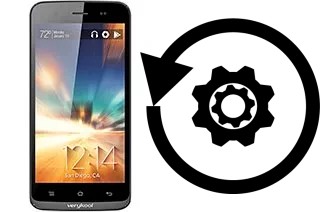 Cómo hacer reset o resetear un verykool s5017Q Dorado