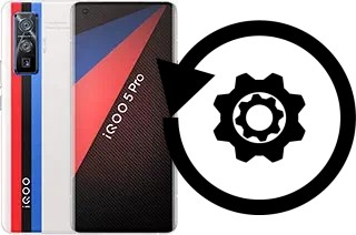 Cómo hacer reset o resetear un vivo iQOO 5 Pro 5G