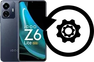 Cómo hacer reset o resetear un vivo iQOO Z6 Lite