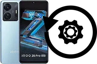 Cómo hacer reset o resetear un vivo iQOO Z6 Pro