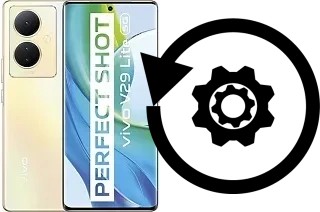 Cómo hacer reset o resetear un vivo V29 Lite