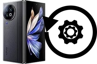 Cómo hacer reset o resetear un vivo X Fold2