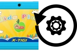 Cómo hacer reset o resetear un X-TIGI KIDS Tab