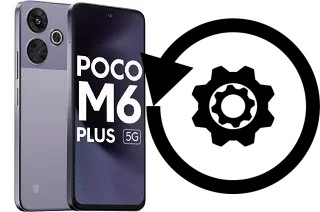 Cómo hacer reset o resetear un Xiaomi Poco M6 Plus