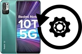 Cómo hacer reset o resetear un Xiaomi Redmi Note 10T 5G