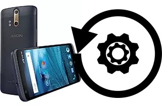 Cómo hacer reset o resetear un ZTE Axon Pro