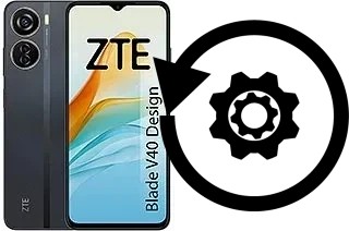 Cómo hacer reset o resetear un ZTE Blade V40 Design