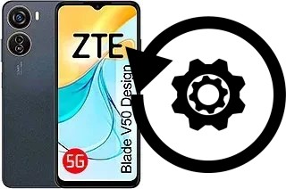 Cómo hacer reset o resetear un ZTE Blade V50 Design