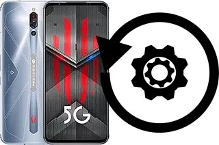 Cómo hacer reset o resetear un ZTE nubia Red Magic 5S