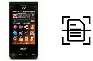 Escanear documento en un Acer beTouch T500