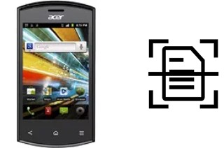 Escanear documento en un Acer Liquid Express E320