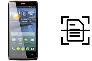 Escanear documento en un Acer Liquid E3 Duo Plus