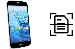 Escanear documento en un Acer Liquid Jade Z