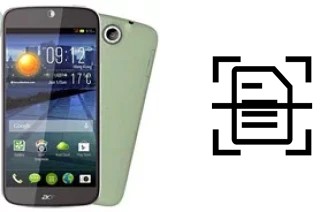 Escanear documento en un Acer Liquid Jade