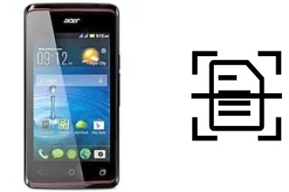 Escanear documento en un Acer Liquid Z200