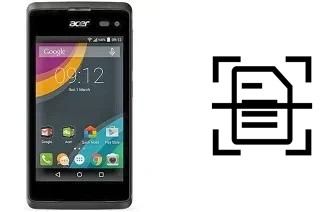 Escanear documento en un Acer Liquid Z220