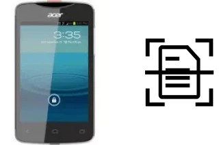 Escanear documento en un Acer Liquid Z3