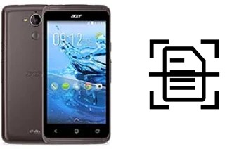 Escanear documento en un Acer Liquid Z410