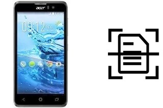 Escanear documento en un Acer Liquid Z520