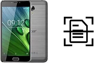 Escanear documento en un Acer Liquid Z6 Plus