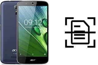 Escanear documento en un Acer Liquid Zest Plus