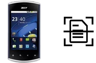 Escanear documento en un Acer Liquid mini E310