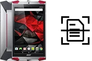 Escanear documento en un Acer Predator 8