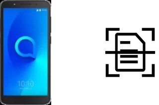 Escanear documento en un Alcatel 1C