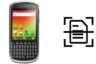 Escanear documento en un alcatel OT-915