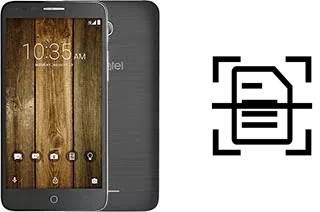 Escanear documento en un alcatel Fierce 4