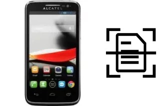 Escanear documento en un Alcatel OneTouch Evolve