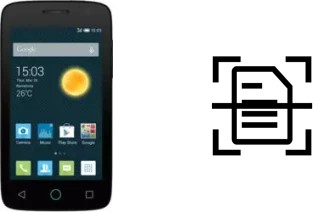 Escanear documento en un Alcatel OneTouch Pop 2 (4)