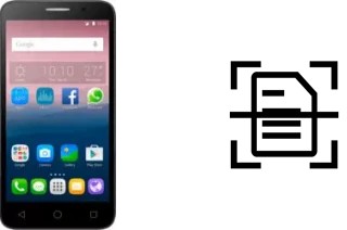 Escanear documento en un Alcatel OneTouch Pop 3 (5) 3G