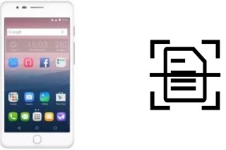 Escanear documento en un Alcatel OneTouch Pop Up